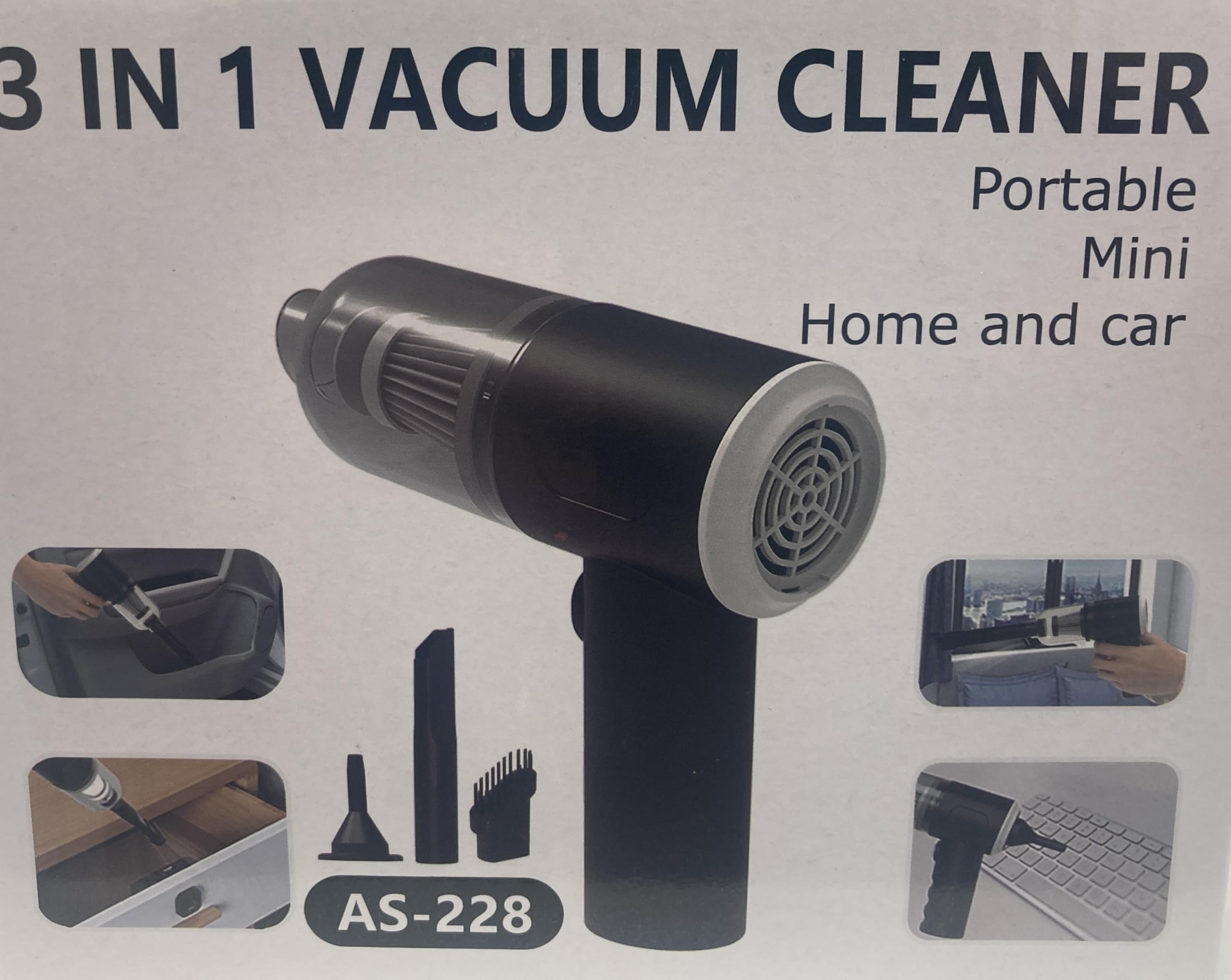 Amazon | ハンディクリーナー AS-228掃除機 ワイヤレス ハンディ